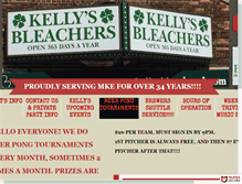 Tablet Screenshot of kellysbleachers1.com